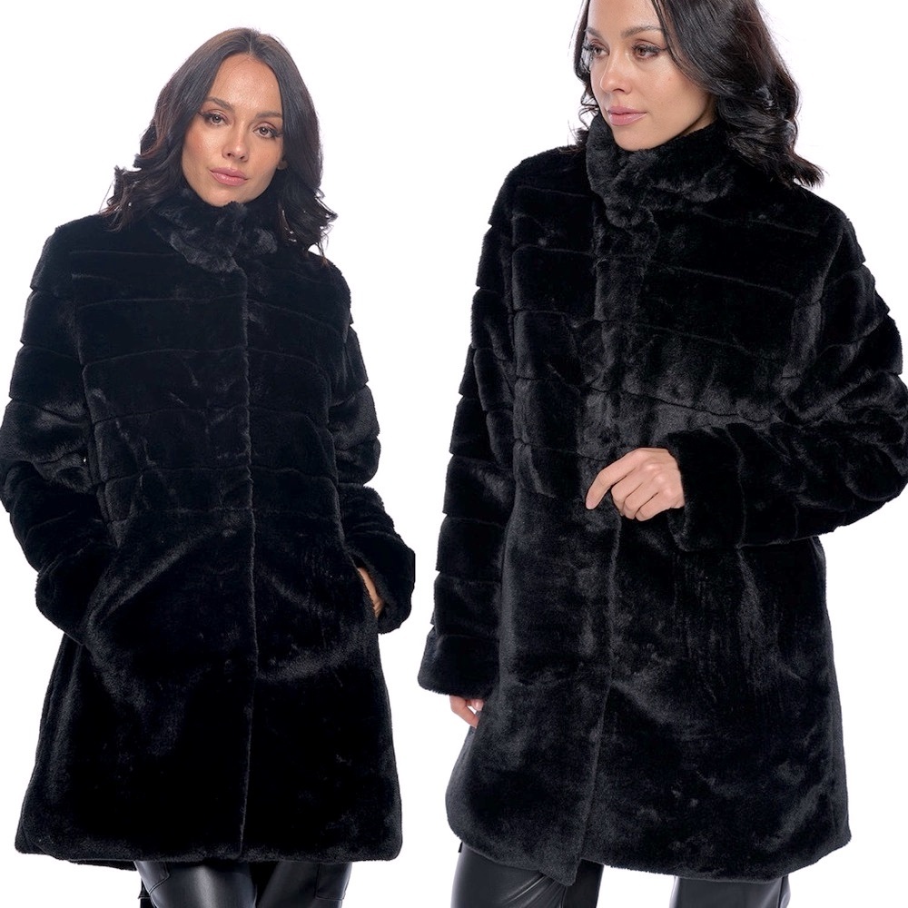 Long fur jacket